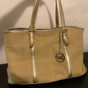 Authentic Michael Kors beach bag